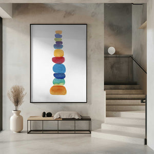 Tablou înramat „Color Tower” de Louise van Terheijden