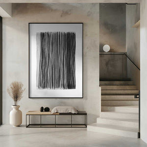 Tablou înramat „Monochrome Stripes” de Shot by Clint