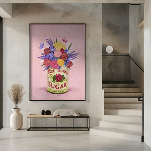 Tablou înramat „Flowers In a vintage Can” de Raissa Oltmanns