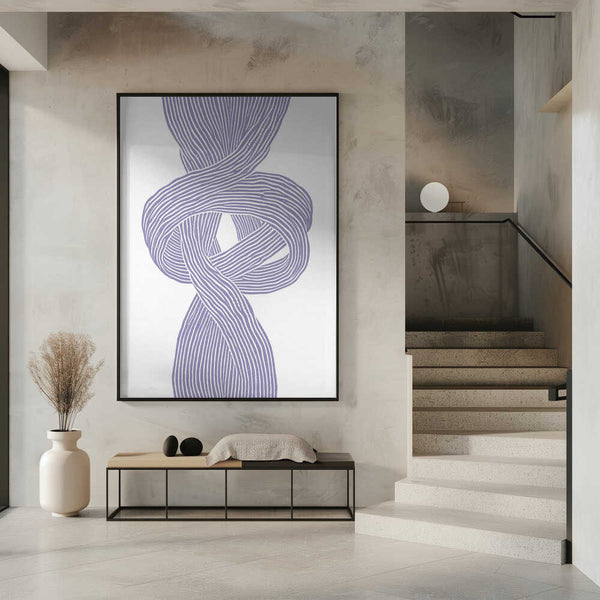 Tablou înramat „Entwined Currents” de Treechild