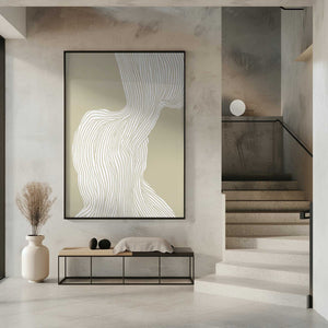Tablou înramat „Flowing Linescape” de Treechild