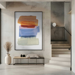 Tablou înramat „Abstract Brush Strokes 49 A1” de Mareike Böhmer
