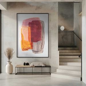 Tablou înramat „Abstract Brush Strokes 51” de Mareike Böhmer