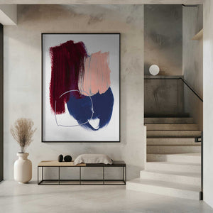 Tablou înramat „Abstract Brush Strokes 10x 300dpi” de Mareike Böhmer
