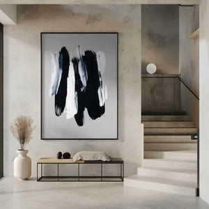 Tablou înramat „Abstract Brush Strokes 12 300dpi” de Mareike Böhmer