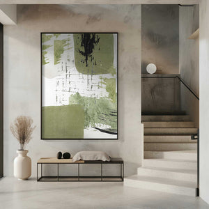 Tablou înramat „Green Dream 1” de Sally Ann Moss