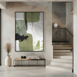 Tablou înramat „Green Dream 3” de Sally Ann Moss