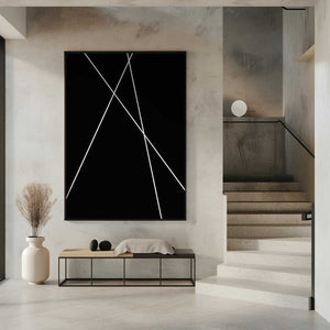 Tablou înramat „Blackline4f Oju 2x3” de Oju Design