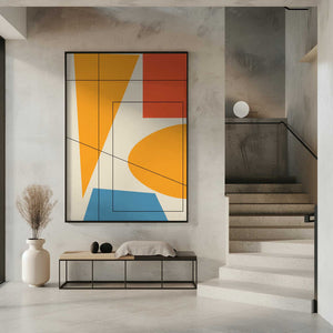 Tablou înramat „Geox1f  Oju 2x3” de Oju Design