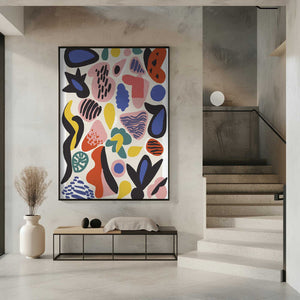 Tablou înramat „Vibrant Abstractions” de Treechild