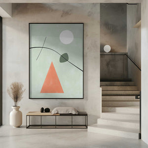 Tablou înramat „Shapes in Harmony” de Elena Ristova