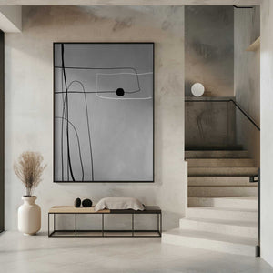 Tablou înramat „Balanced Lines” de Elena Ristova