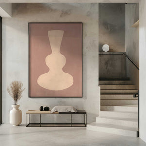 Tablou înramat „Muted Form Essence” de Elena Ristova