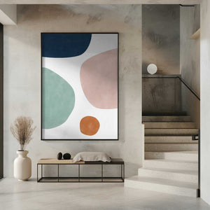 Tablou înramat „Colorful Shapes” de Elena Ristova