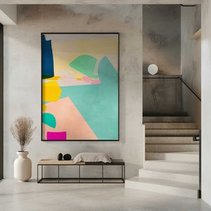 Tablou înramat „Minimal shapes” de Ana Rut Bre
