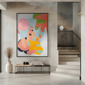 Tablou înramat „Pastel cut out” de Ana Rut Bre