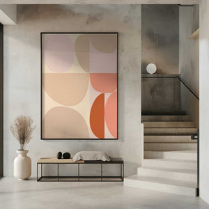 Tablou înramat „Mid Century Pastel 16” de Ana Rut Bre