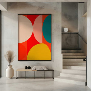 Tablou înramat „Mid Century Pastel 13” de Ana Rut Bre
