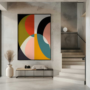 Tablou înramat „Mid Century Pastel 11” de Ana Rut Bre