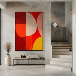 Tablou înramat „Mid Century Pastel 10” de Ana Rut Bre