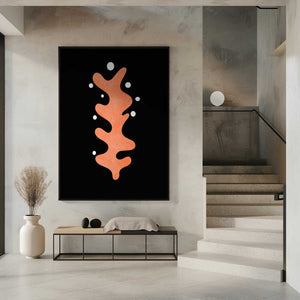 Tablou înramat „Aquarell Miro Shapes4 Kopie” de Ana Rut Bre