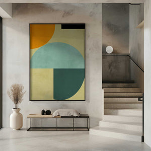Tablou înramat „Rainbow Plus Shapes3” de Ana Rut Bre