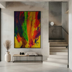Tablou înramat „colored paints” de engin akyurt
