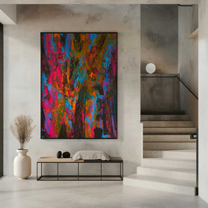 Tablou înramat „colored paints” de engin akyurt