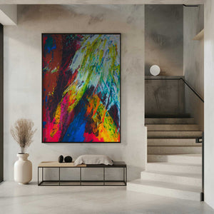 Tablou înramat „colored paints” de engin akyurt