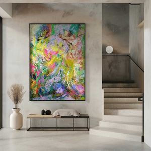 Tablou înramat „Brilliant Bloom Scape” de Dorothy Fagan