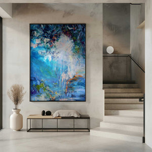 Tablou înramat „Blossoming Spectrum” de Dorothy Fagan