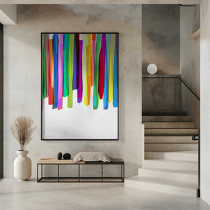Tablou înramat „Colorful Stripes 2” de Mareike Böhmer