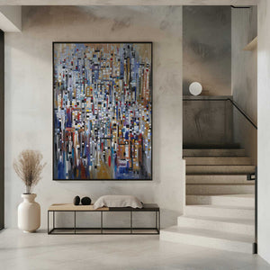 Tablou înramat „Abstract Life” de Ekaterina Ermilkina