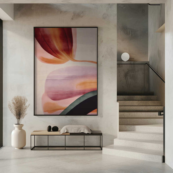 Tablou înramat „Blossom Abstraction” de Treechild