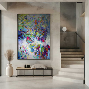 Tablou înramat „Vibrant Tapestry” de Dorothy Fagan