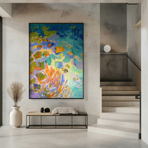 Tablou înramat „Vibrant Reef Dream” de Dorothy Fagan