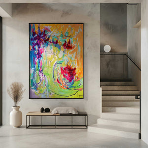 Tablou înramat „Vibrant Blossoms” de Dorothy Fagan
