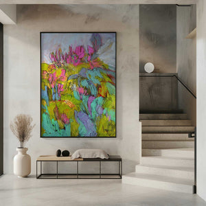 Tablou înramat „Whimsical Garden Dreams” de Dorothy Fagan