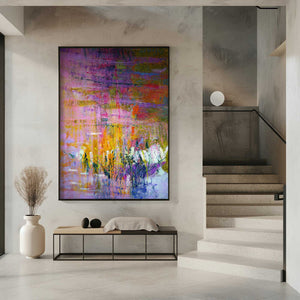 Tablou înramat „Vibrant Reflections” de Dorothy Fagan