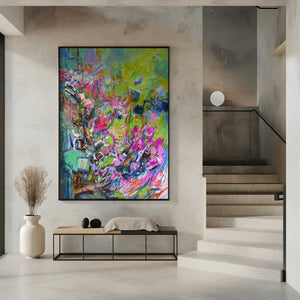Tablou înramat „Blooming Dreamscape” de Dorothy Fagan