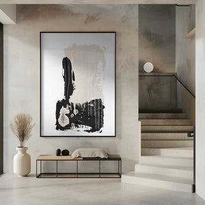 Tablou înramat „Black and White” de Sally Ann Moss