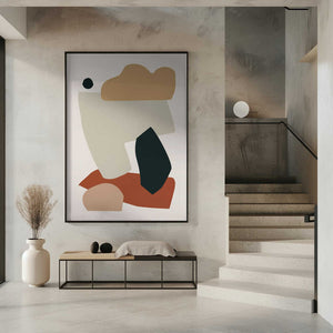 Tablou înramat „Collage Earth I” de Orara Studio