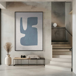 Tablou înramat „Mid Century Blue I” de Orara Studio