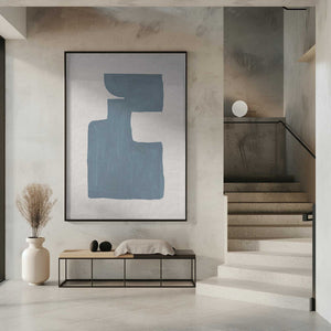 Tablou înramat „Mid Century Blue III” de Orara Studio