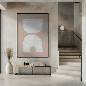 Tablou înramat „Mid Century Brown I” de Orara Studio