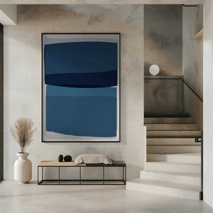 Tablou înramat „Modern Blue” de Orara Studio