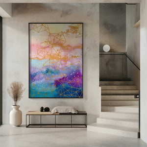 Tablou înramat „Nebula I” de Camille Contini
