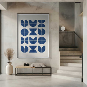 Tablou înramat „Geometric Harmony” de THE MIUUS STUDIO