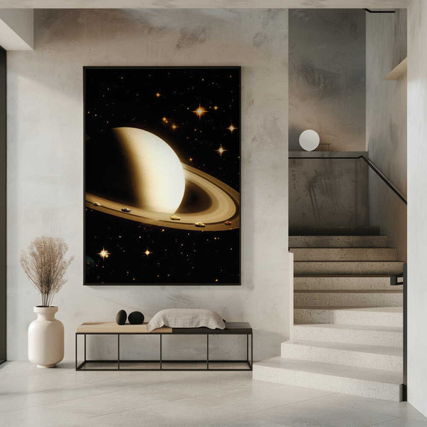 Tablou înramat „Saturn Riders II” de Taudalpoi