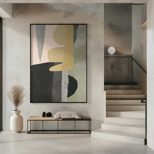 Tablou înramat „Abstract Layers” de Little Dean
